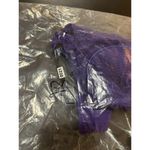 Victoria's Secret  Brilliant Purple Lace High Neck Corset Bra Top Size S NWOT Photo 12