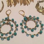 Lot Of 5 Costume Earrings Pierced Variety! Statement Photo 2