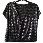 Attention Floral Blouse Size XL Photo 1