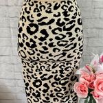 Boutique Knit Leopard Skirt Photo 4