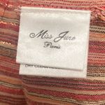Miss June Norma Top Blouse Boho metallic pink orange size size small / medium Photo 10