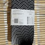Minicci  Black Chevron Tights Size Medium New in Package Photo 3