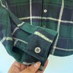 PacSun  PS/LA Green & Navy Plaid Wool-Blend Shacket Size M/L Photo 4