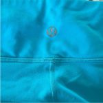 Lululemon  Amped Crop Size 2 Power Luxtreme Spry Blue Sizzle Love Red Legging Photo 10