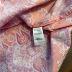 52Seven Colorful Paisley Balloon Sleeve Cotton Blend Midi Shirt Dress ~ Sz 8 💛🍄 Red Photo 7