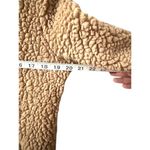 Papaya Sherpa Coat S Champagne Beige Minimalist Warm Neutral Urban Cozy Photo 3