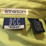 DCC Stretch Button Down Shirt Green Size 2X Photo 3