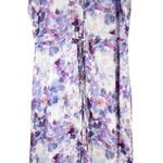 Bella Dahl  Linen Printed Button Front Cami Dress Size Small Photo 0