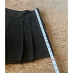Loft  Black Pleated Dress Shorts With Side Zip Women’s Size 8 Photo 6