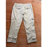 White House | Black Market Beige Crop Cargo Pants Size 6 Photo 7