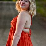 Orange sundress Photo 3