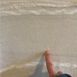 Free People  Bohemian See-Through White Long Sleeve Cardigan Photo 10