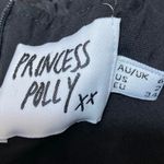 Princess Polly Black Lace Trim Ruched Cutout Sleeveless Cami Mini Tank Dress 2 Photo 3