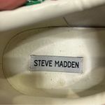 Steve Madden Dodge platform suede sneakers pink green women’s size 12 modern Photo 9