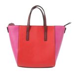 Kate Landry New  Jewel Tag Handbag Purse Red Pink Shoulder or Tote Small Bag Photo 3