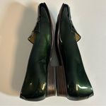 Addie Bally  Green Patent Leather Loafers Size 5 Photo 4