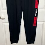Weekend Soul Sz XL Christmas Holiday Sweat Pants Hangin With My Gnomies Black Photo 2
