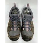 Keen  Steen Vent Hiking Shoes Womens Size 10 Gray Leather Outdoor Photo 3
