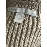 Old Navy  Tan Knit V-neck Long Sleeve Sweater, 2009, Small Photo 5