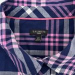 Talbots Woman 2X Button Down Plaid Shirt Long Sleeve Career Casual Top Fall Plus Photo 7