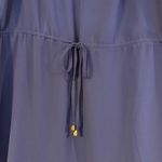 Naked Zebra  Blue Tank Tie Waist Mini Dress Photo 3