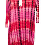 Simply Southern  Tie Dye Long Sleeve Dress‎ pink Size medium Photo 0