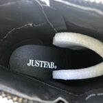 Just Fab Rayleene Black Suede Ankle Boots Zip 6.5 Photo 6