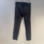 Current/Elliott CURRENT ELLIOTT The Stiletto Suede Leather charcoal grey cropped jeans Pants 25 Photo 5