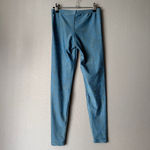 American Apparel sz S blue specked leggings Photo 5