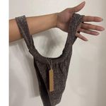 SKIMS  Size 4X Swim Glitter Bikini Bottom Cocoa brown NWT cheeky tanga metallic Photo 0
