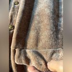 7th Ray Shacket/shirt  caramel color chenille, button front/ or wear open, cozy Photo 3