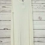 42 Pops white‎ sleeveless knit trapeze dress White Photo 0