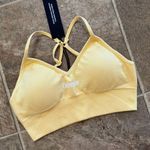 Civil Regime Pastel Yellow Kelly Seamless Bra Size Small Photo 2