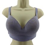 Soma Enbliss Wireless Bra Lavender Soft T Shirt With Lace 38D Purple Size undefined Photo 0