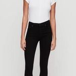 Citizens of Humanity  Rocket Crop High Rise Skinny Jeans Black Size 27 Stretchy Photo 0