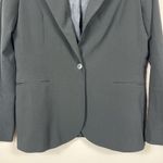 Norma Kamali Suit Jacket Blazer Single Breasted Size 18 Black Notched Lapel Photo 2