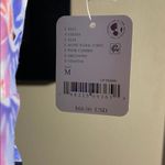 Free People Movement Blue Never Better Floral Print Yellow Size M Photo 3