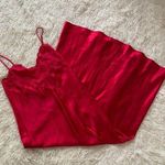 Victoria's Secret Vintage red silky satin midi dress Photo 0