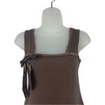 Arden B  Square Neck Tank Brown Purple Top Sz S Photo 1