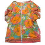 Trina Turk PLAYA DE FLOR SWIM TUNIC Size L White Size L Photo 4