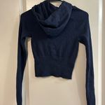 Garage  Dark Blue Women's Hooded Sweater Photo 3