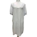Adrienne Vittadini V Neck 3/4 Length Sleeve Textured Shift Size XL Photo 1