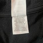 PINK - Victoria's Secret Victoria’s Secret PINK Preppy Cropped Polo Sweatshirt Black White Small Photo 7