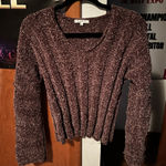 Z Supply  size small brown vneck sweater *buckle Photo 0