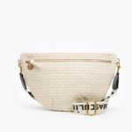 Clare V Adjustable Masculin Feminine Strap | Black & White Crossbody Strap Photo 1