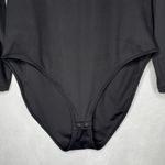 Old Navy Black Long Sleeve Bodysuit Photo 3
