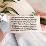 New Look  Tropical Swimsuit Floral One Piece Plunge Halter 8 S Small Photo 4