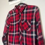 Rails  Hunter Plaid Cherry Navy White Button Up Shirt Size XS Soft Photo 5