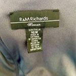 R & M Richards Ethereal Celestial Gray Silver Goddess Cape Formal Prom Dress 16 W Photo 7