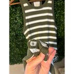 Mountain Hardwear Mountain Hard Wear Striped Dress Green White Racerback Stretch Lined Women's Med Photo 1